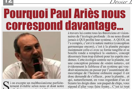 Paul Ariès, politologue - « La gratuité doit permettre de repenser