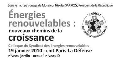 énergies renouvelables